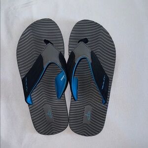 Boys Blue Fin Blue and Black Sandals